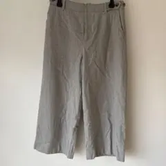 ヒューマンウーマングレー タック入り スラックス