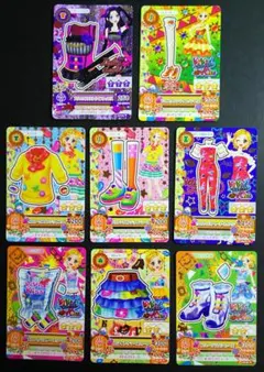 ❤アイカツカード 白樺リサ 新条ひなき 8枚■シエスタサンライトパンプス 他