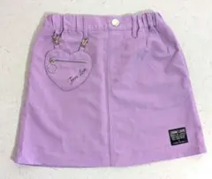 【美品】JENNI LOVE ジェニィラブ ハートポーチ付き スカート 140のサムネイル