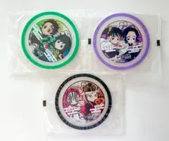 くら寿司 鬼滅の刃 コースター （炭治郎＆義勇、しのぶ＆カナヲ、猗窩座＆童磨）