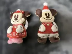 ディズニーリゾート　クリスマス　ぬいぐるみバッジ