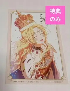 特典のみ 応援書店限定特典イラストカード ある姫