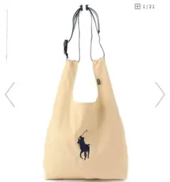 Polo Ralph Lauren エコバッグ ベージュ