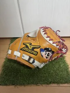 プロ支給品　実使用　中村武志　中日ドラゴンズ　ミズノプロ キャッチャーミットのサムネイル