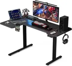 特価■幅130 電動昇降デスク L字型 ゲーミングデスク スタンディングデスク