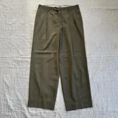 70s usa製 スラックス レーヨン混 2タック 古着 ヴィンテージのサムネイル