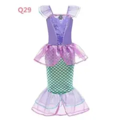 子供ドレス 人魚姫 仮装 コスチューム衣装カラフルハロウィーンQ29-150cm