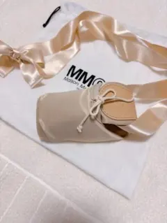 美品 MM6 Maison Margiela バレエシューズ バッグ ポーチ