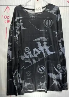 69 【NieR CLOTHING モノトーン総柄ロングスリーブカットソー】のサムネイル
