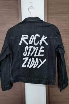 ZIDDY デニムジャケット黒　140㎝