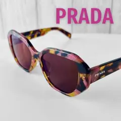PRADA サングラス VPR A07-F 18N-101 べっ甲 ピンク 眼鏡のサムネイル