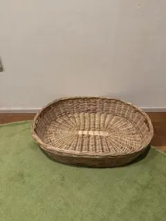 浅め　円型バスケット