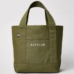 BAYFLOW ベイフロー 収納5ポケットロゴトートカーキのサムネイル