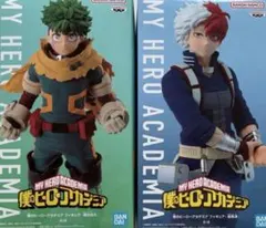 僕のヒーローアカデミア フィギュア 轟焦凍 緑谷出久 2体セットのサムネイル