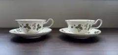 ワイルドストロベリーティーカップ2個セット