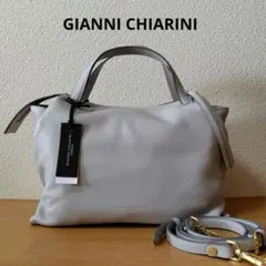 ☆MAISON CANAU☆ ボックスボストンバッグ S シルバー 保存袋付き 