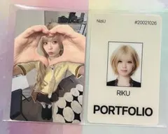 NiziU リク PORTFOLIO SONY特典 クリアトレカ - メルカリ