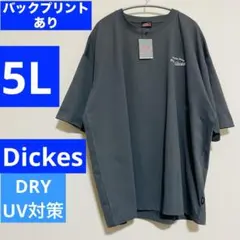 大きいサイズ☆Dickise ディッキーズ Tシャツ 5L 吸水速乾 UV対策