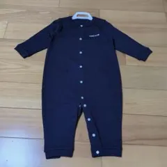 新品☆コムサイズム　紺色　おしりパッチロゴツーウェイオール60-80㎝