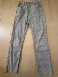 Right-on MPS チェック柄長ズボン