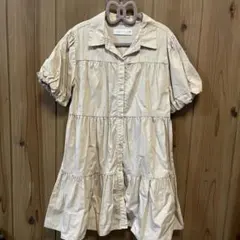 ZARA KIDS ワンピース ベージュのサムネイル