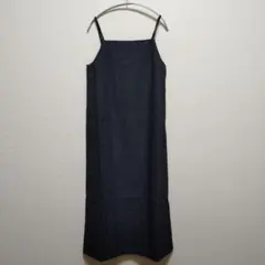 新品タグ付き　LEPSIM　ラナテック細ヒモキャミワンピース　ロング