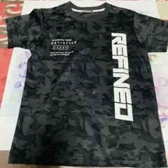CLOSSHI SPORTS 半袖Tシャツ 迷彩柄 ブラック キッズ 150cm