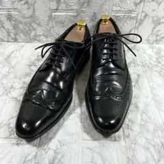 【アッパー美品】REGAL V106 フルブローグ　ウイングチップ　ブラック