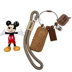 2点セット　チャーム　じゃらじゃらキーホルダー　キーリング　(171)