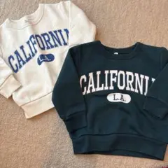 ベビー　トレーナー　80 2点セット