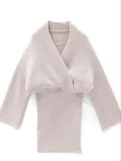 GRLアイボリーニットワンピース