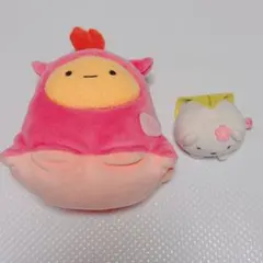 すみっコぐらし てのりぬいぐるみ 金魚 深堀隆介展 えびふらいのしっぽ