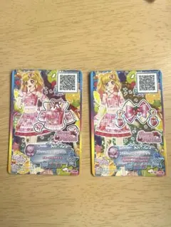 【アイカツスターズ】虹野ゆめ　フレッシュストロベリートップス・アクセ