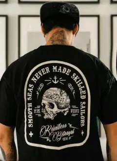 ✙最安値　新品未使用　ブラック　スカル　Tシャツ✙+