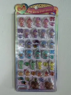 正規品　もんちっち　うるちゅるポップシール　レインボー　カラフル　虹色