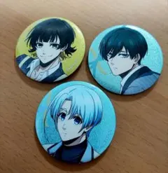 ブルーロック バレエコア 缶バッジ【蜂楽廻＆糸師凛＆氷織羊】