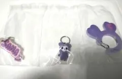 TWICELOVELYSアクリルカラビナフロッキーマスコット サナ