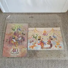 【新品未使用】ディズニーランド40周年 ポストカードセット