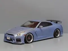アオシマ　楽プラ　1/24　日産GTRニスモのサムネイル