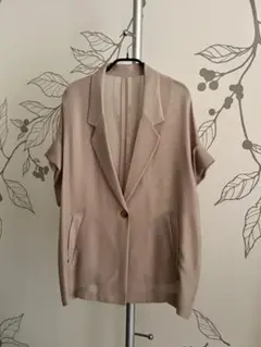LOUNGEDRESS 美品 メッシュ ハーフスリーブ 半袖 ジャケットのサムネイル