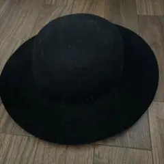 お値下げしました！coeur 黒 ウールハット サイズ表記あり