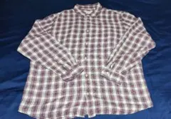オ*ダ様 GAP チェック柄 長袖シャツ XL