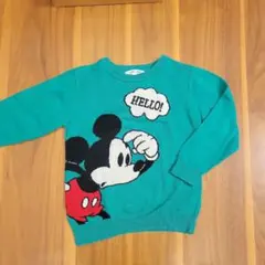 ミッキーマウス セーター Mサイズ