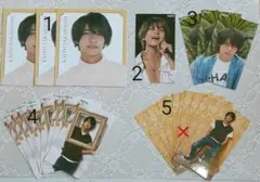 Myojo 厚紙カード シール King&price 高橋海人 バラ売り