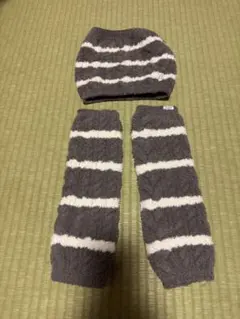 ベビー、キッズ　腹巻き、レッグウォーマーセット