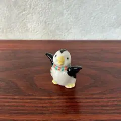 ペンギン　陶器　ミニチュア　置物　ドイツ　ヴィンテージ