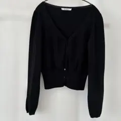 MaxMara ブラック カーディガン 長袖美品