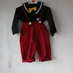 しまむら　リトシー　ミッキーマウス　コーデ　サイズ90