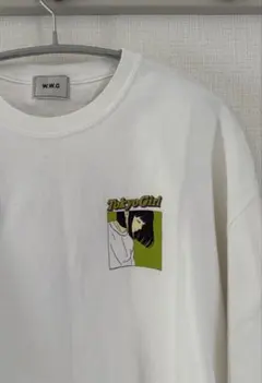 【W.W.G】TOKYOGIRL 東京ガール Tシャツ 白 ゆったりフリーサイズ