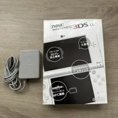 【極美品】newニンテンドー3DSLL パールホワイト